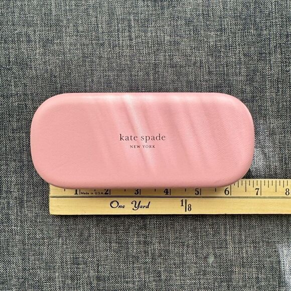 Kate Spade New York Women's Sunglass Eyeglass Case Pink and Green - Picture 7 of 10